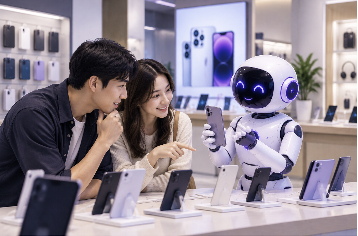 AI không chỉ tư vấn khách hàng mà phải giúp cửa hàng tạo ra data